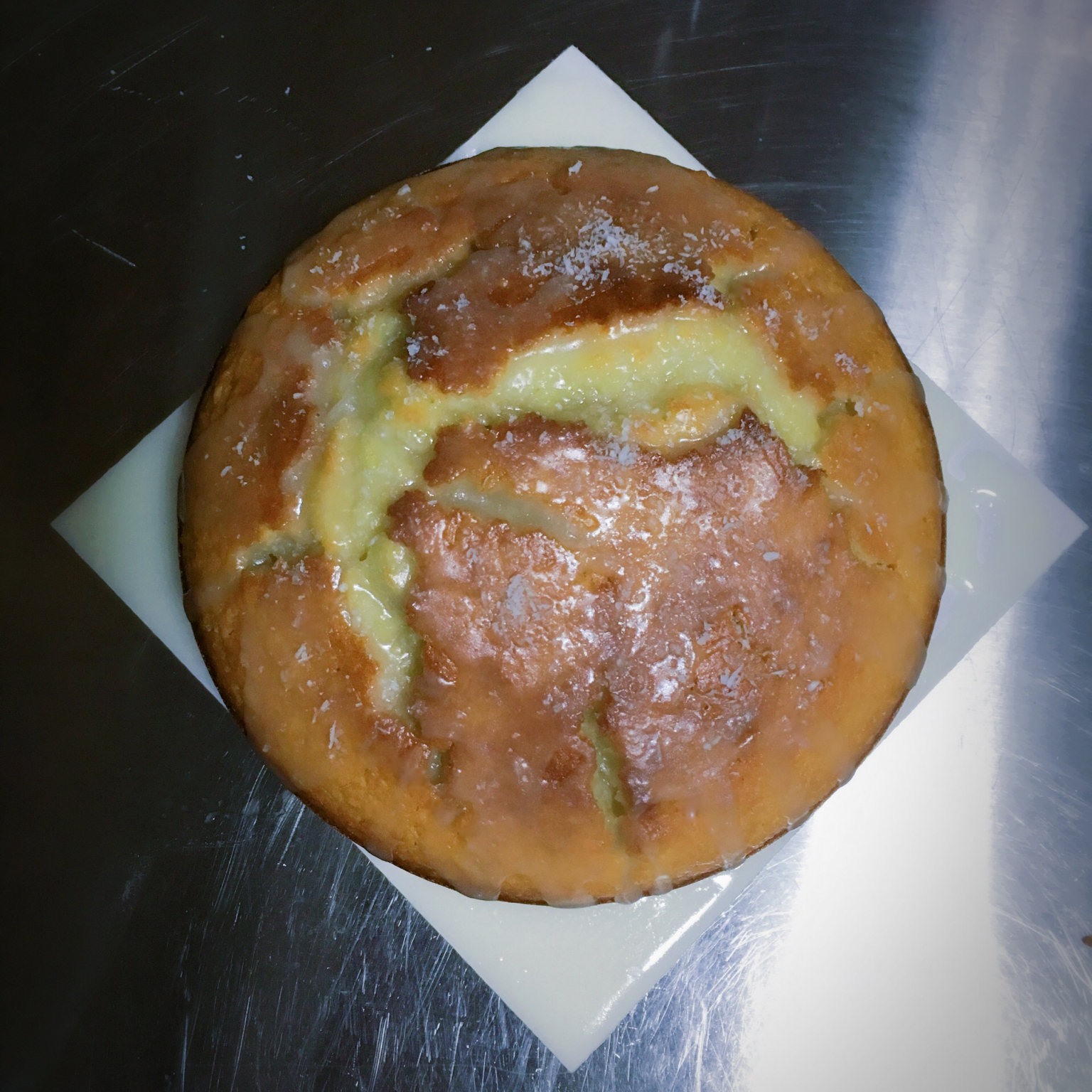 柠檬椰香小蛋糕