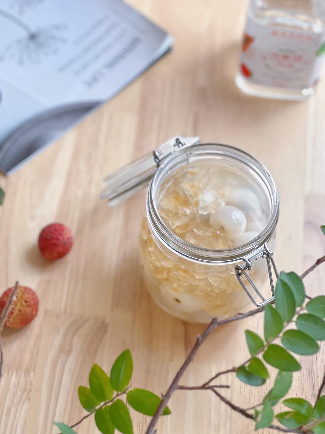 自制微醺荔枝果酒｜敲好喝💯