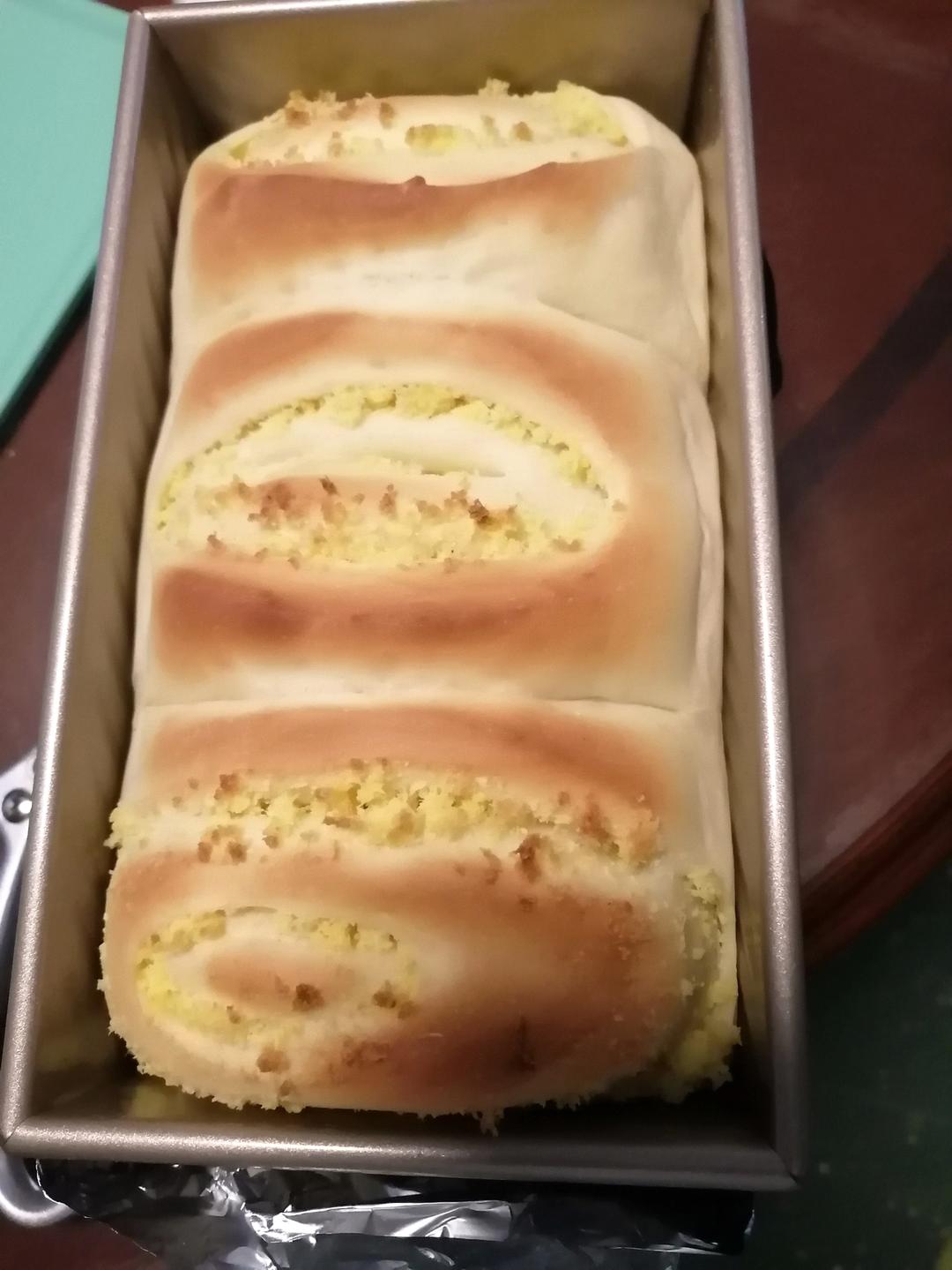 椰蓉吐司（增加小花步骤）