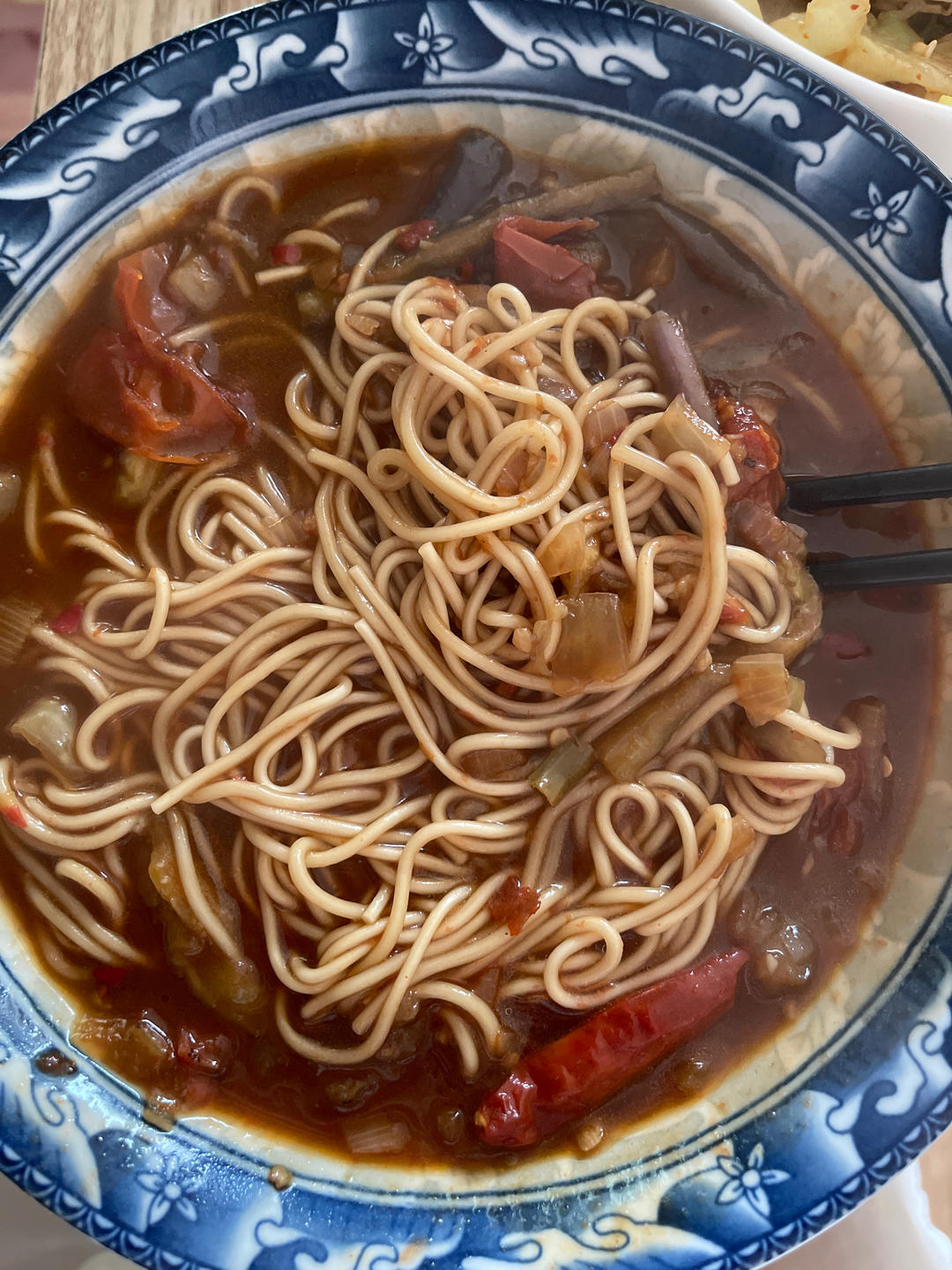 茄子焖面
