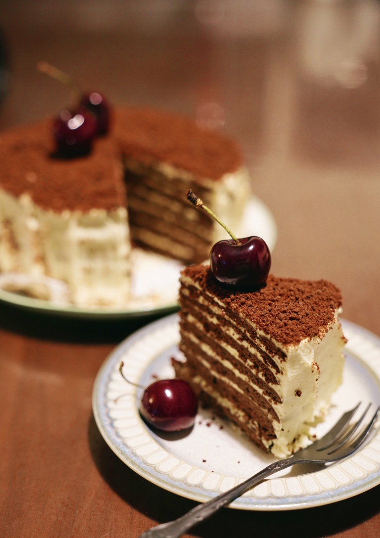 俄式提拉米苏蛋糕，成功率极高的烘焙甜品