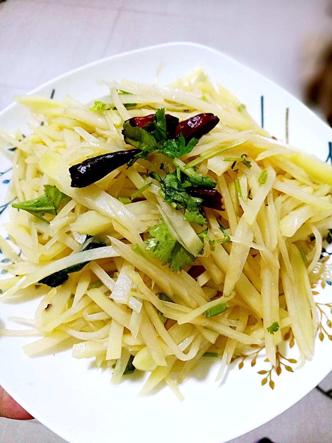 凉拌土豆丝