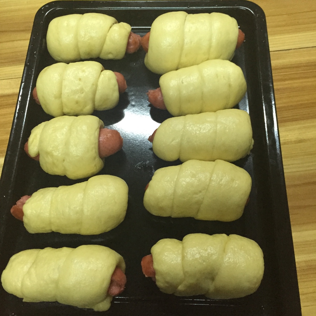 一墨阳光做的热狗卷