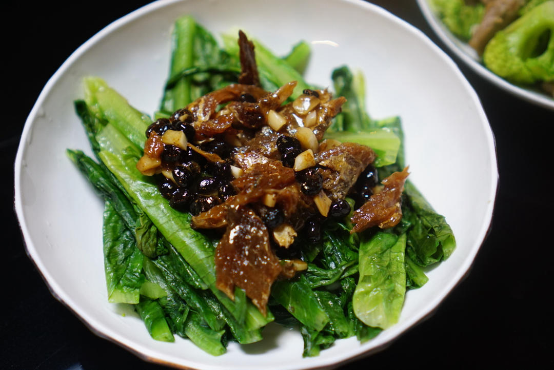 豆豉鲮鱼油麦菜