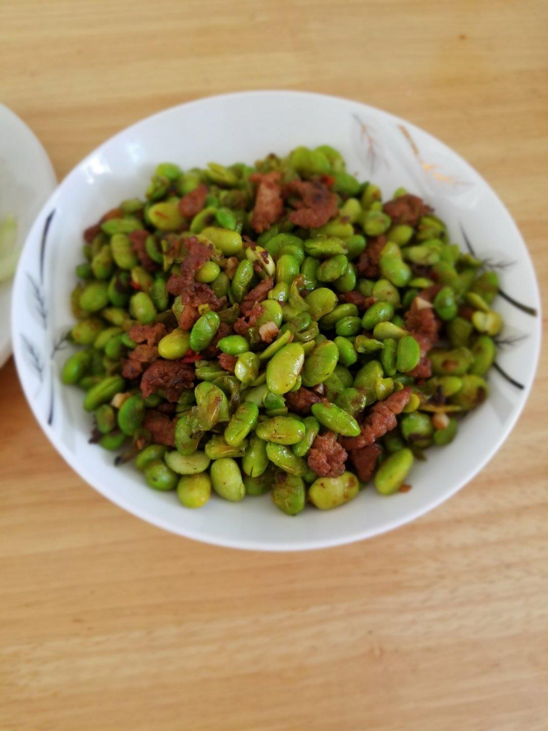 下饭菜 肉末毛豆