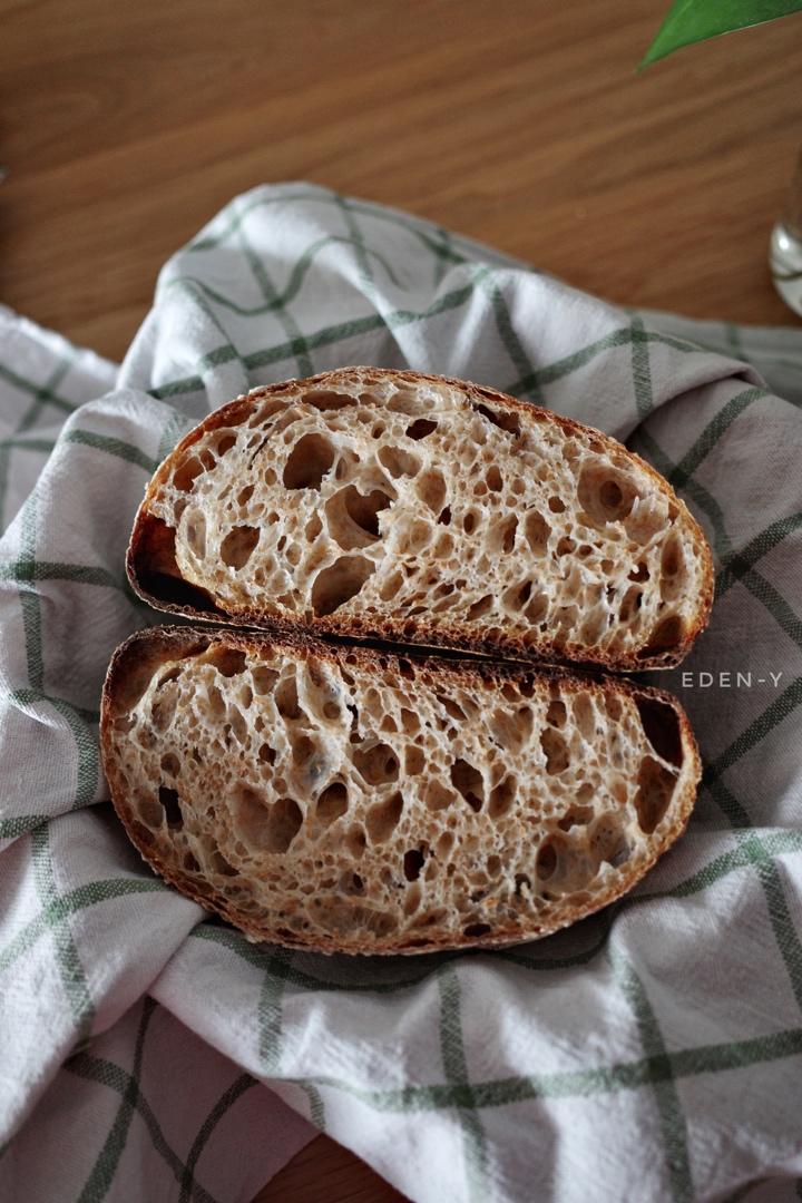 视频教程 天然酵种欧包 基础配方＆制作流程