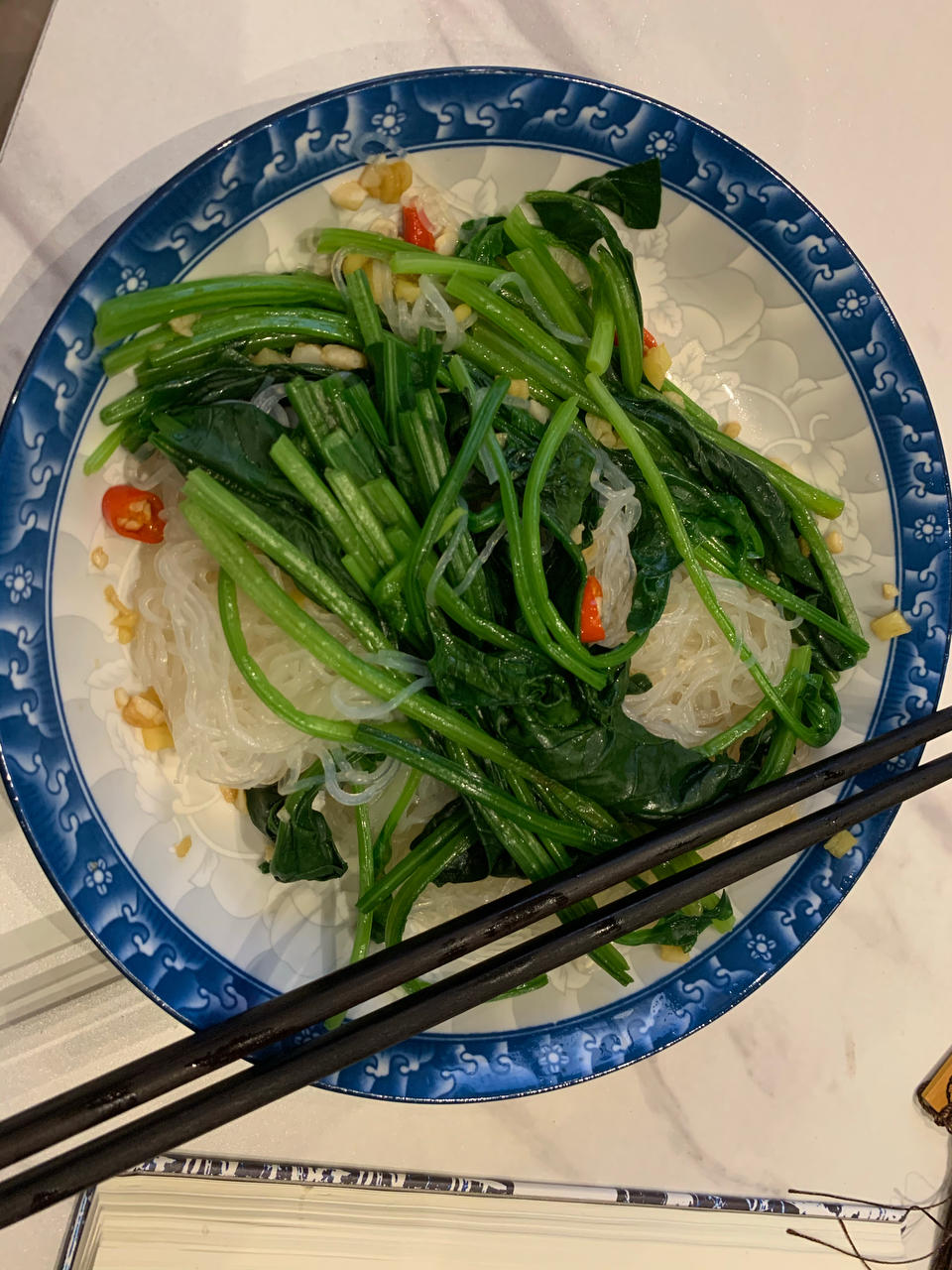 万能凉拌菜料汁（凉拌菠菜粉丝）