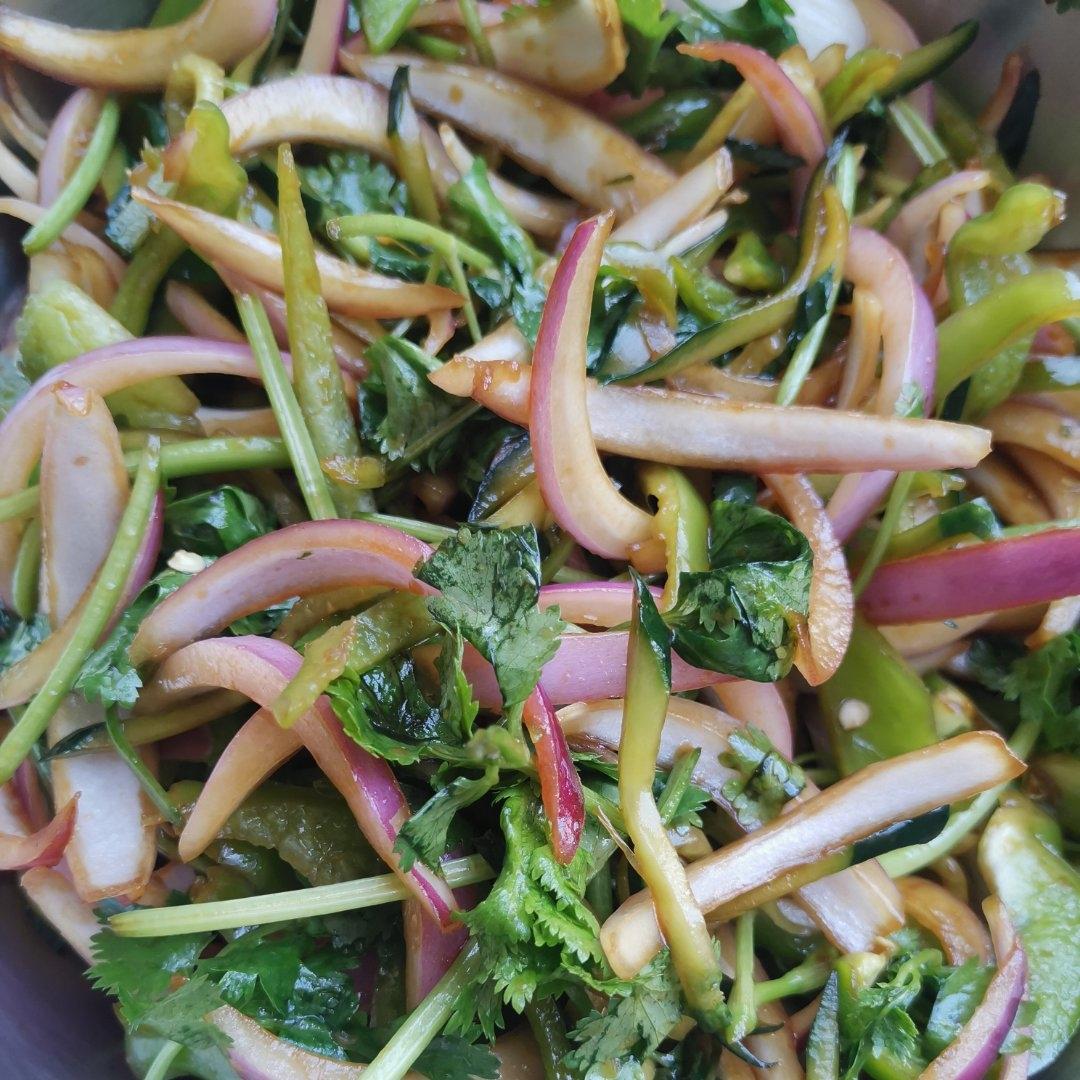 老虎菜（开胃下饭凉拌菜）