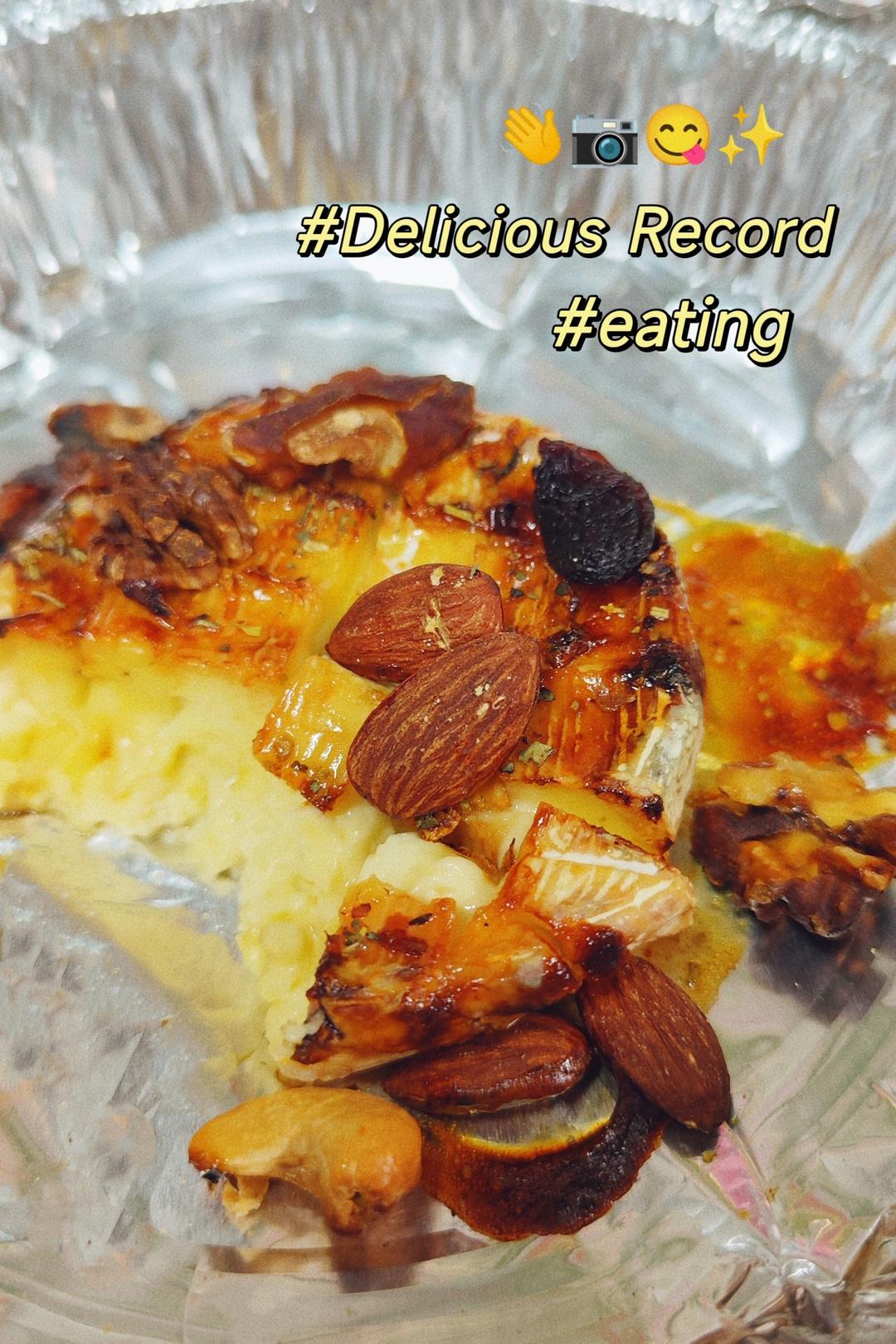 坚果烤brie布里奶酪（芝士）低碳生酮