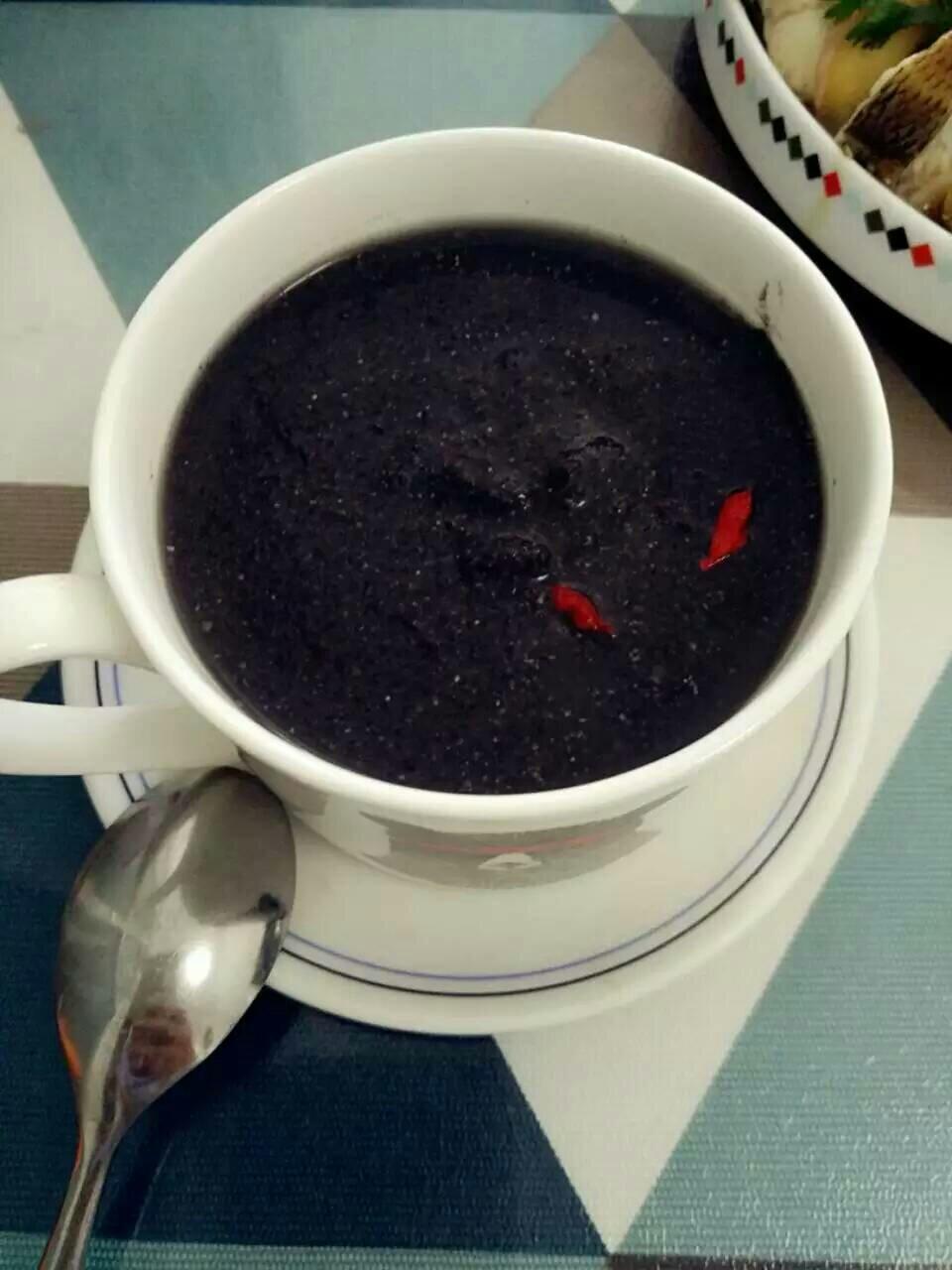 家庭版黑芝麻糊(一)的做法