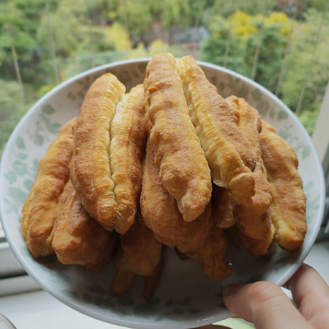 自制奶香油条