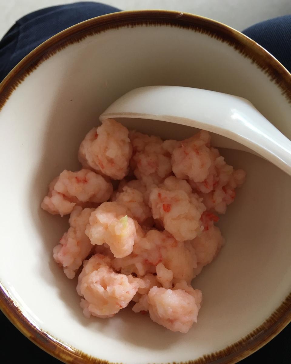 不加粉的Q弹虾滑