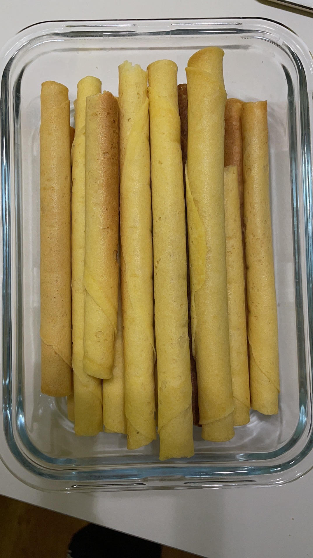 不输美心的酥香蛋卷，真正酥掉渣