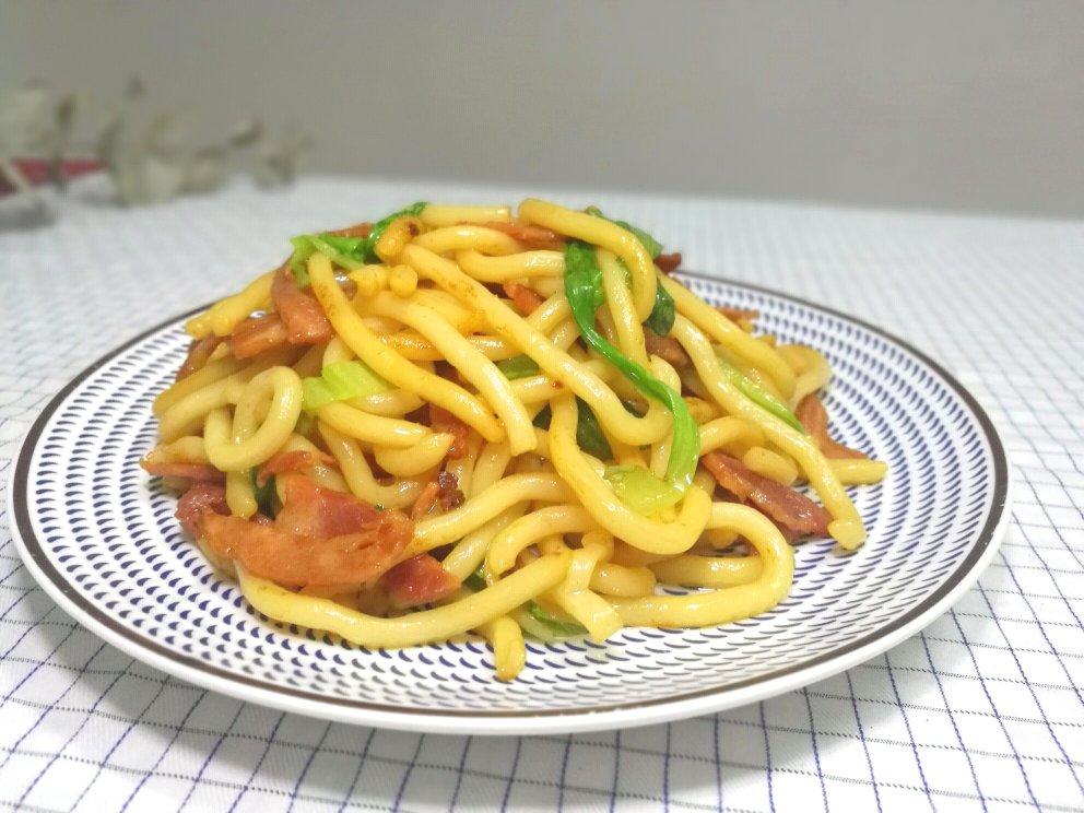 炒乌冬面