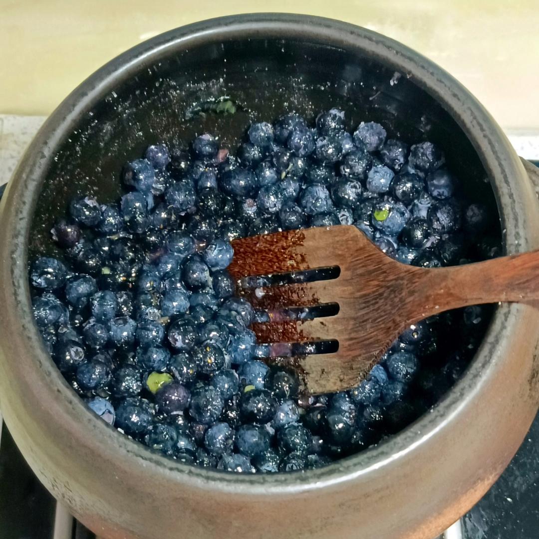 蓝莓果酱