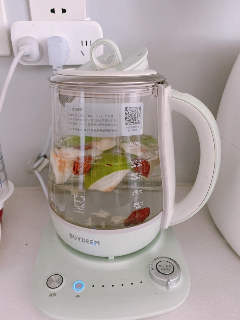 小吊梨汤【5-6月北鼎养生壶食谱】