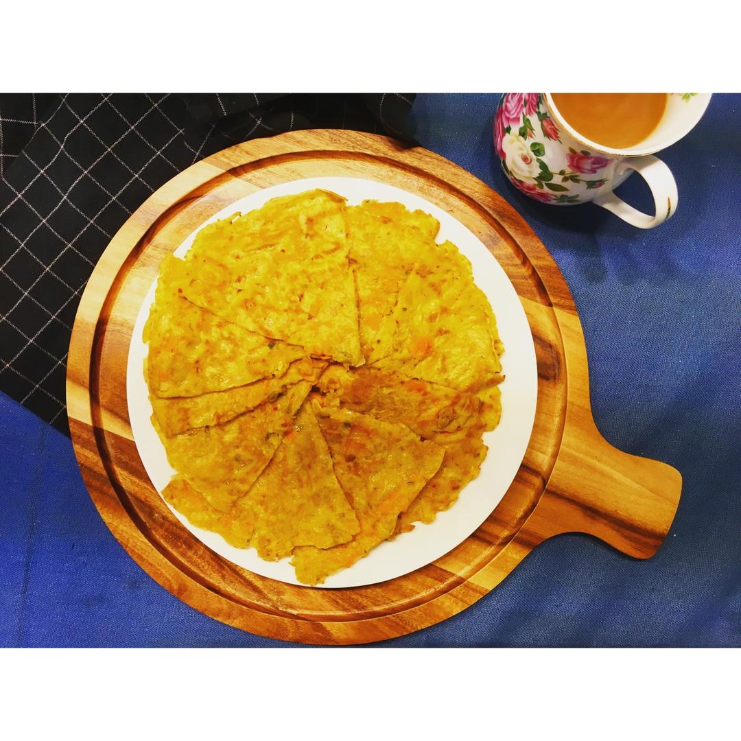 堂妈教你做泡菜饼