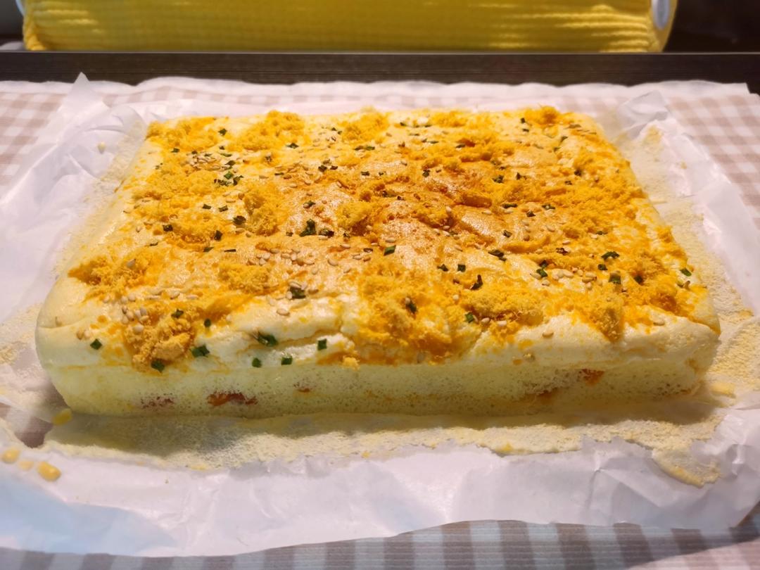 芝士夹心肉松蛋糕🍰