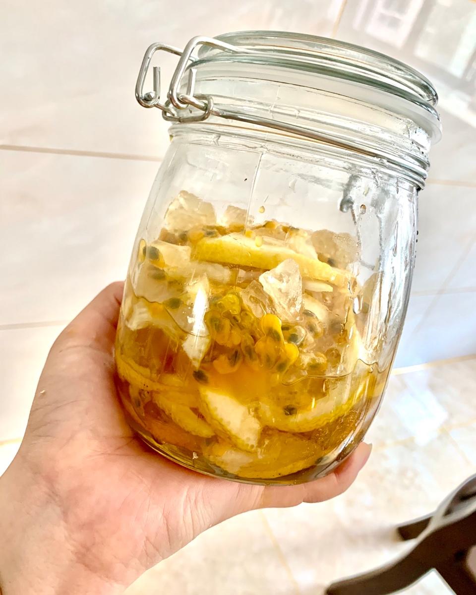 范爷同款美白秘籍👸🏻百香果柠檬蜂蜜茶🍋🍯