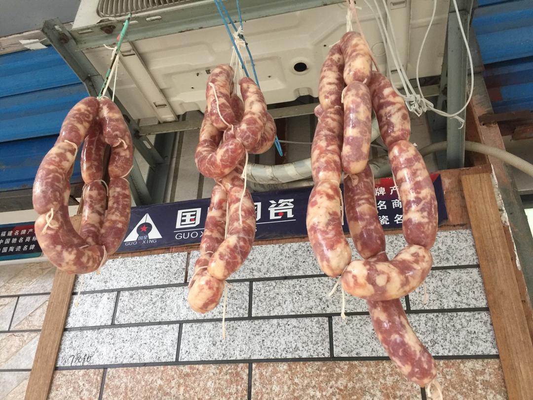 自制广味腊肠
