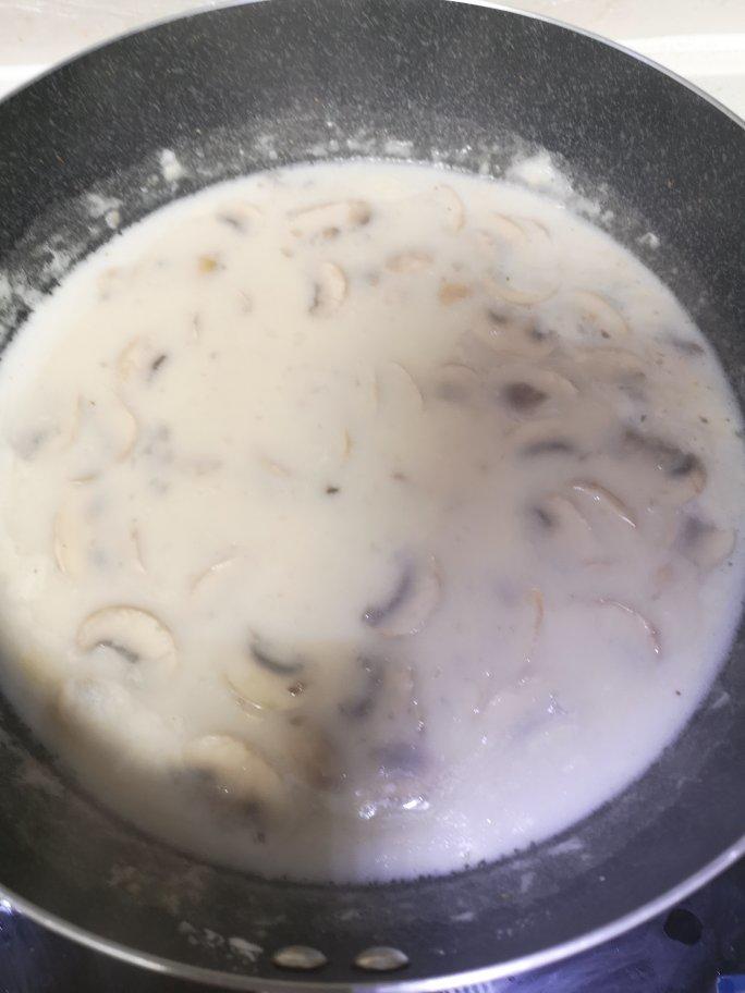 奶油蘑菇汤（双人份简单版）