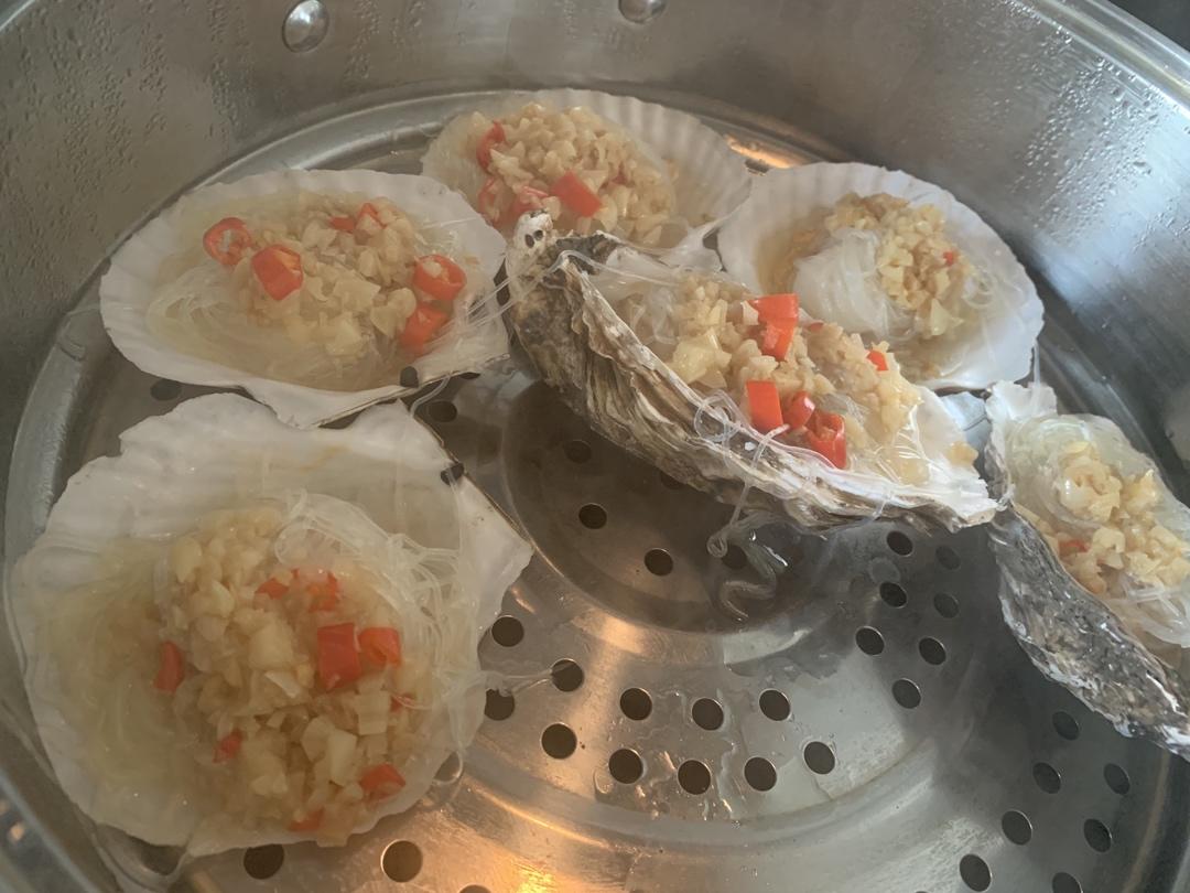 超简单～蒸蒜蓉生蚝