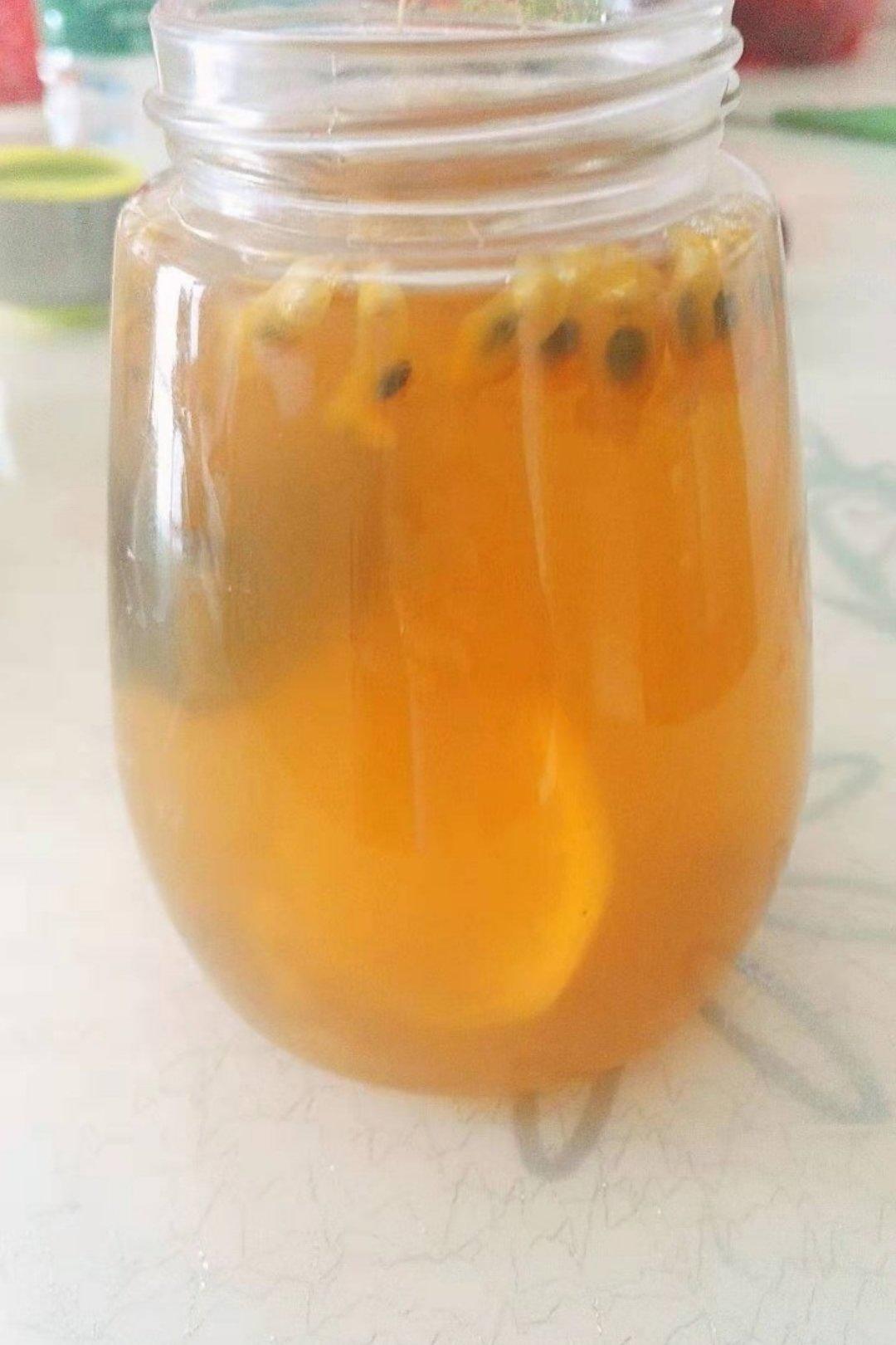 百香果水果茶