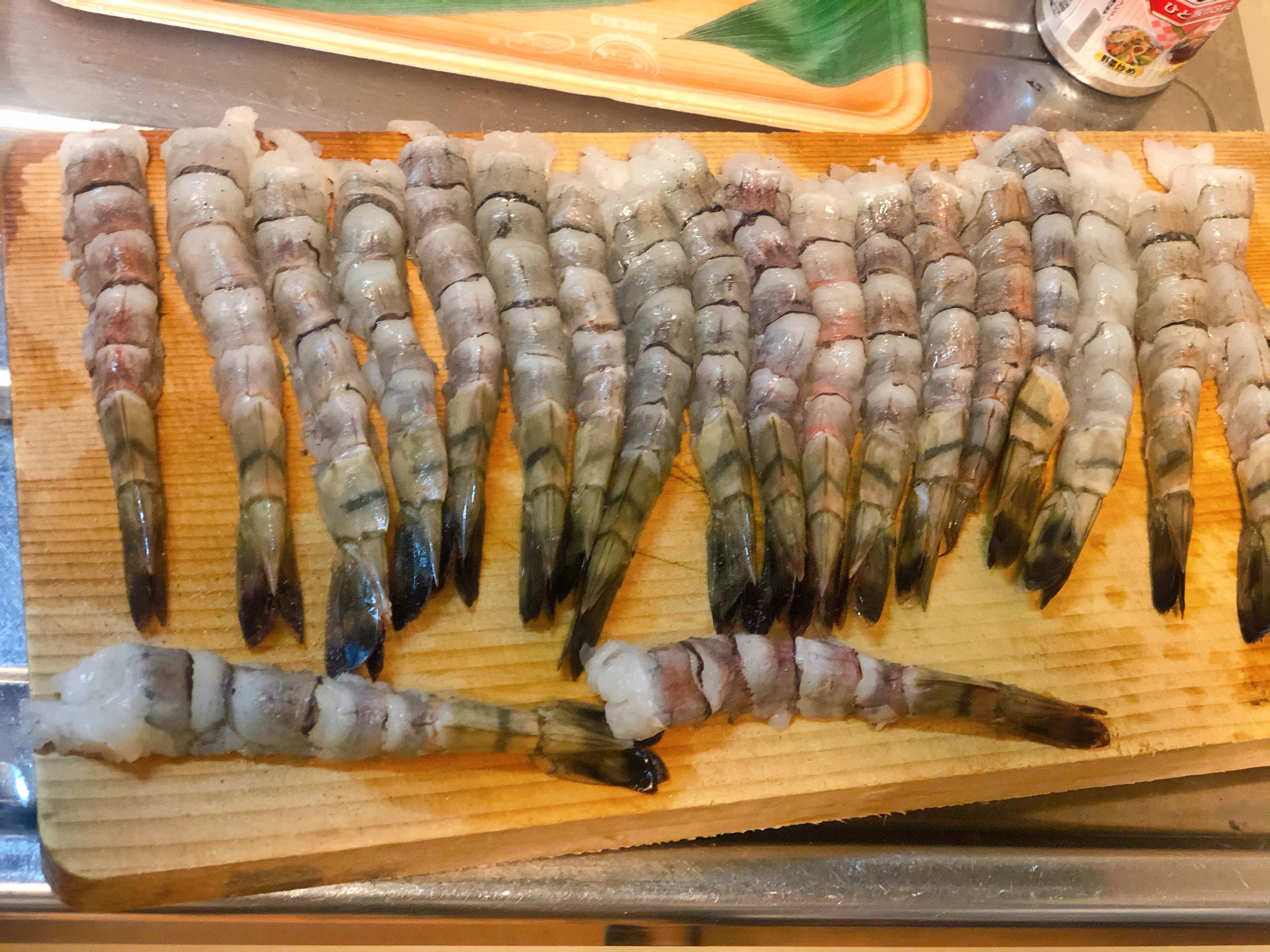 日式炸虾🍤エビフライ的做法 步骤1