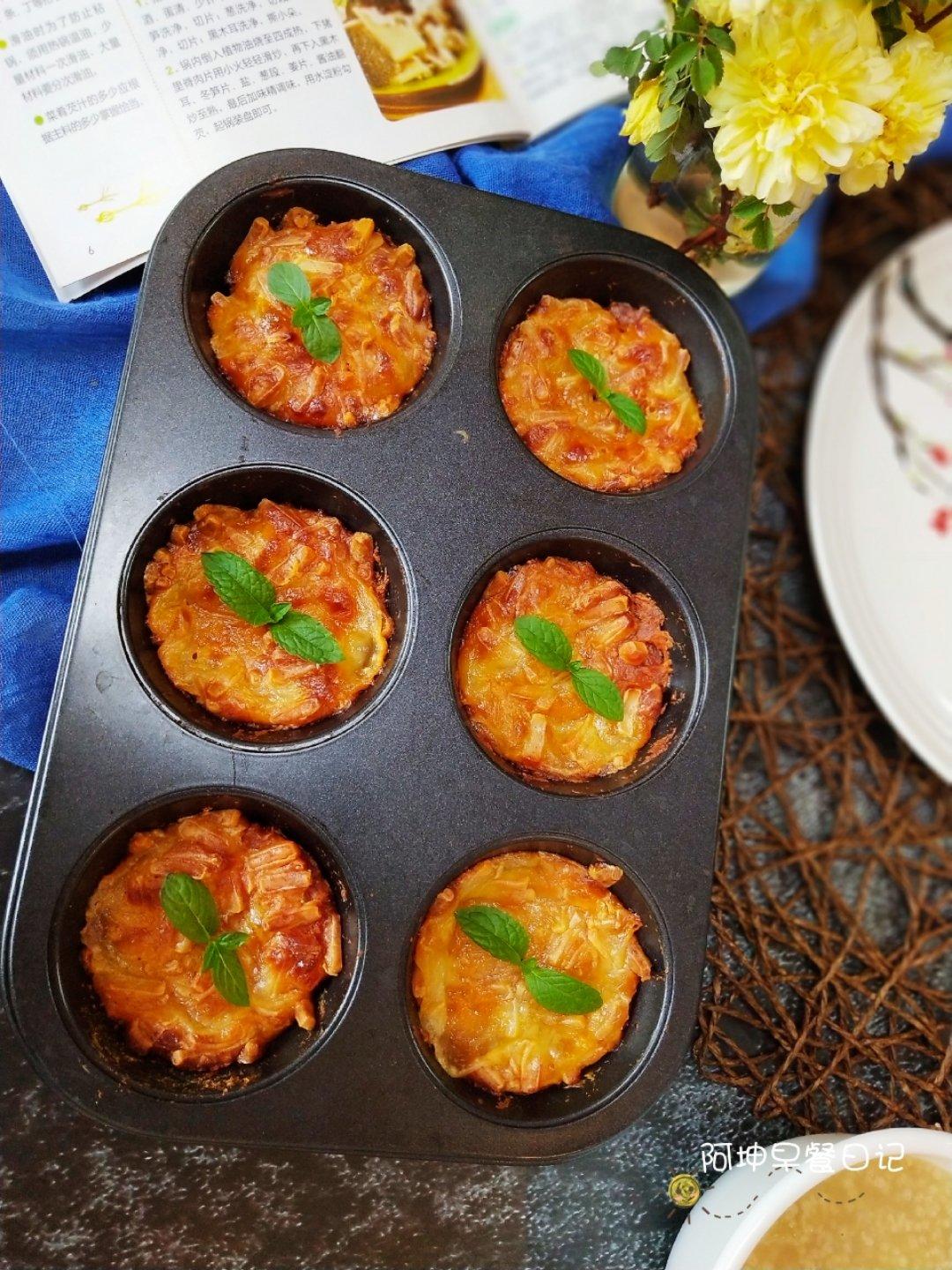 健康无油芝士焗红薯