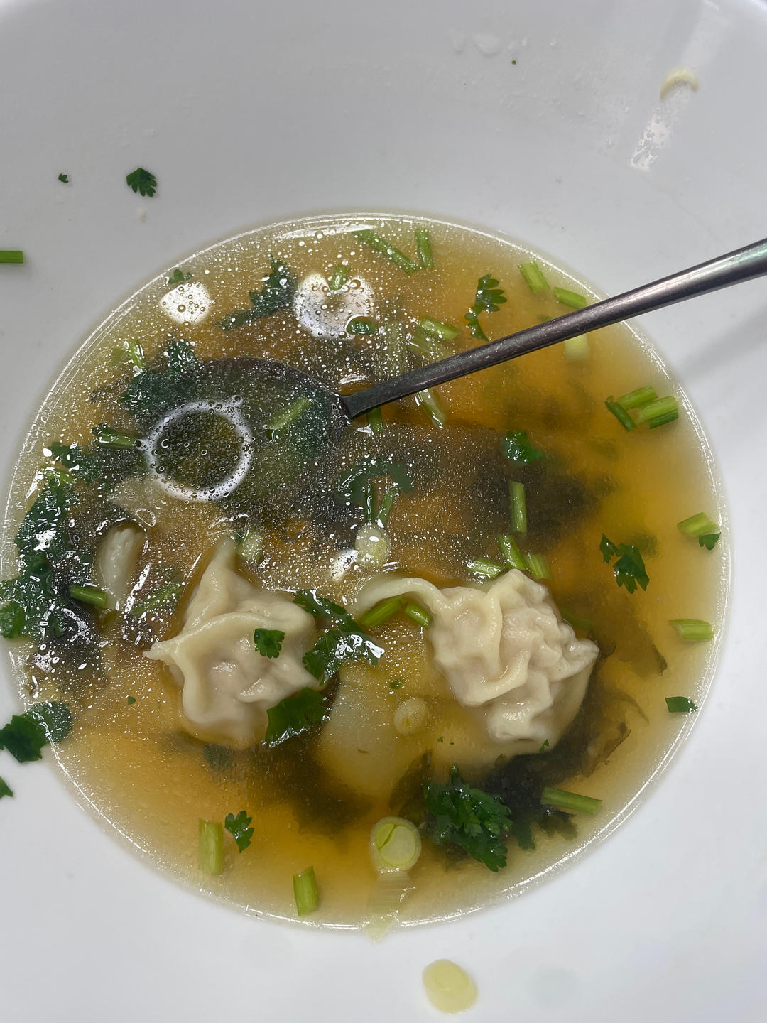 鲜肉馄饨 馄饨皮 馄饨汤底（附6种包法）