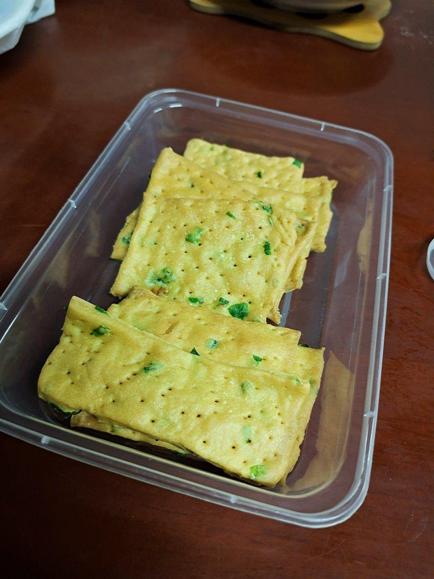 咸味点心之葱香苏打饼干