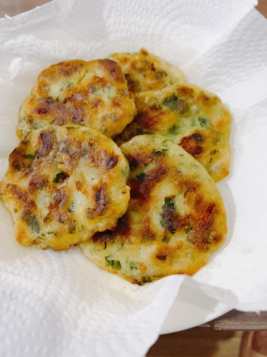 虾仁蔬菜饼