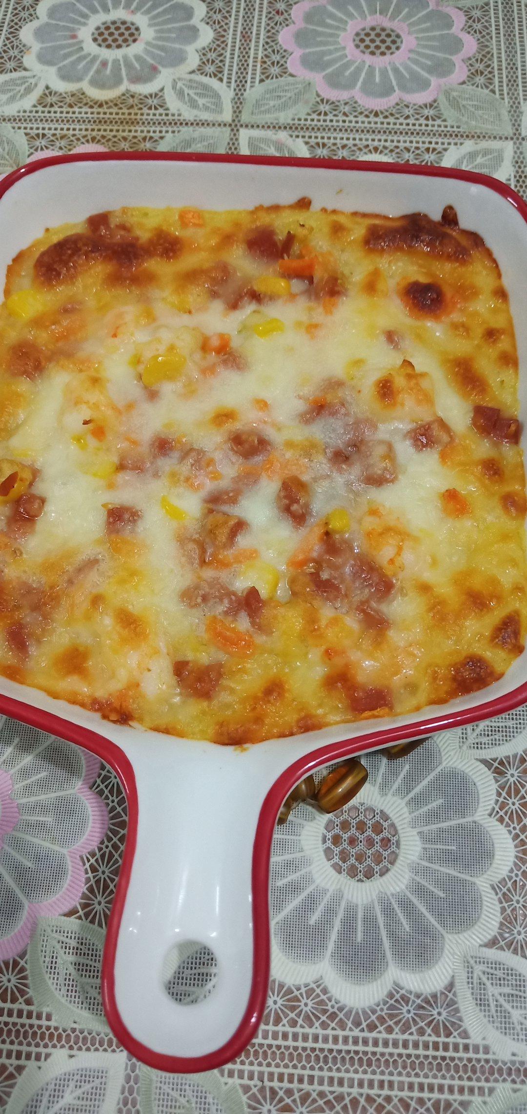奶香芝士焗土豆（有料🧀香浓🧀零失败）