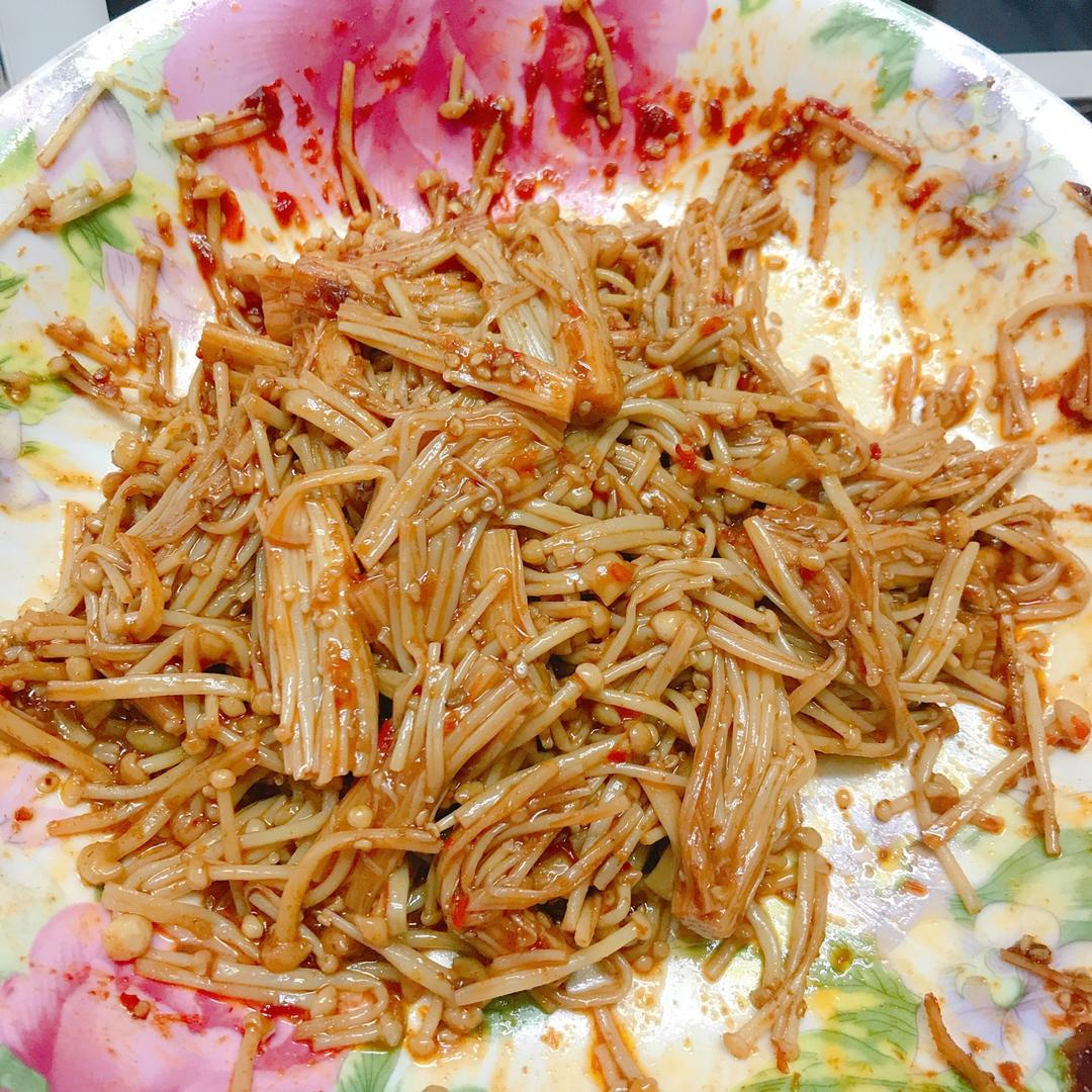 微波炉金针菇