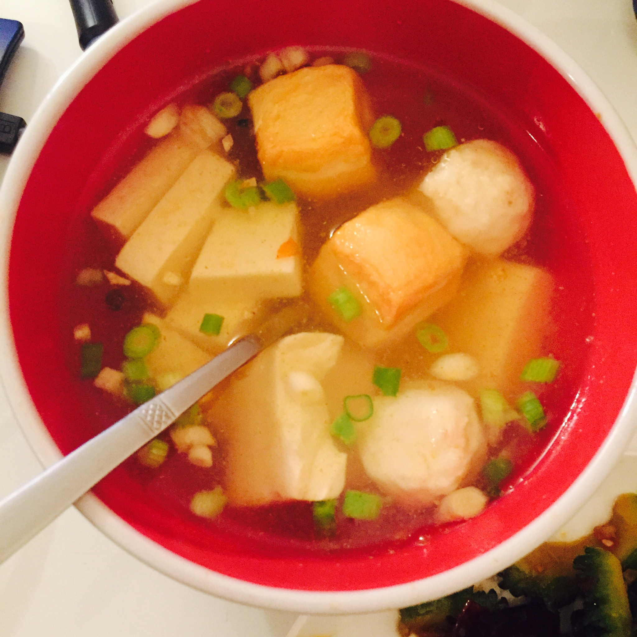 白菜豆腐汤