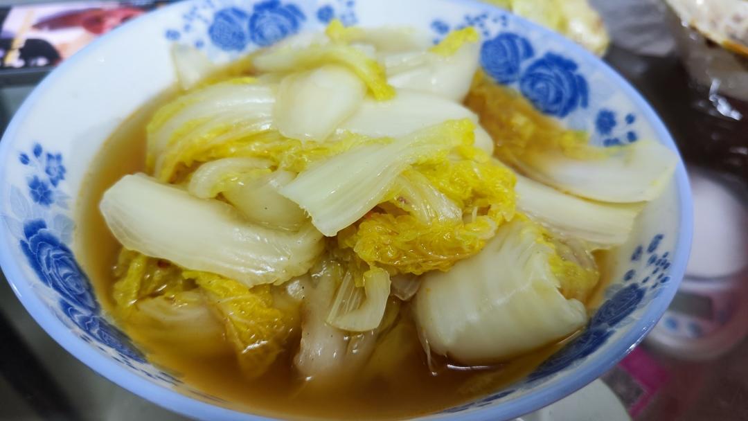 水煮白菜
