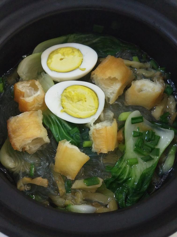 榨菜肉丝汤面（2人份）