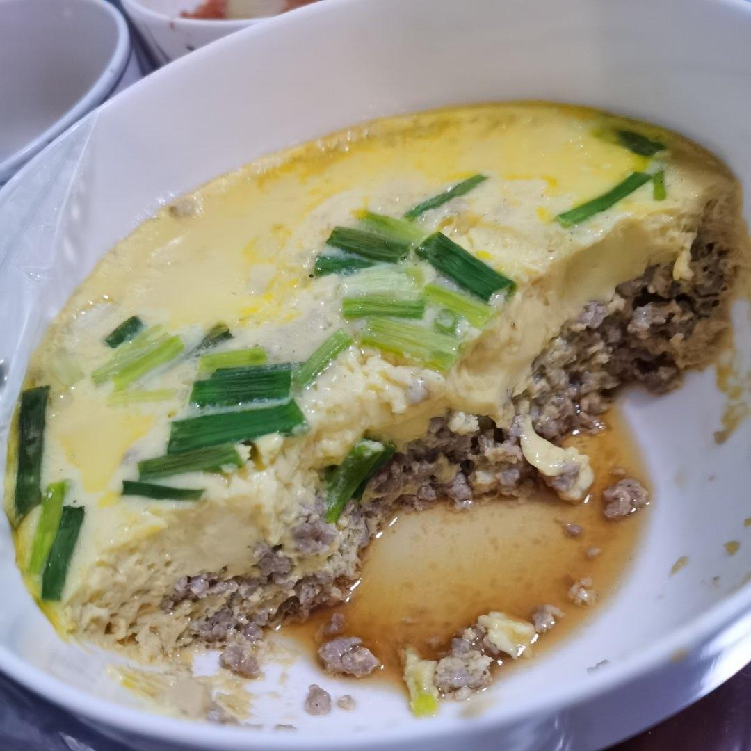 最好吃的肉糜炖蛋