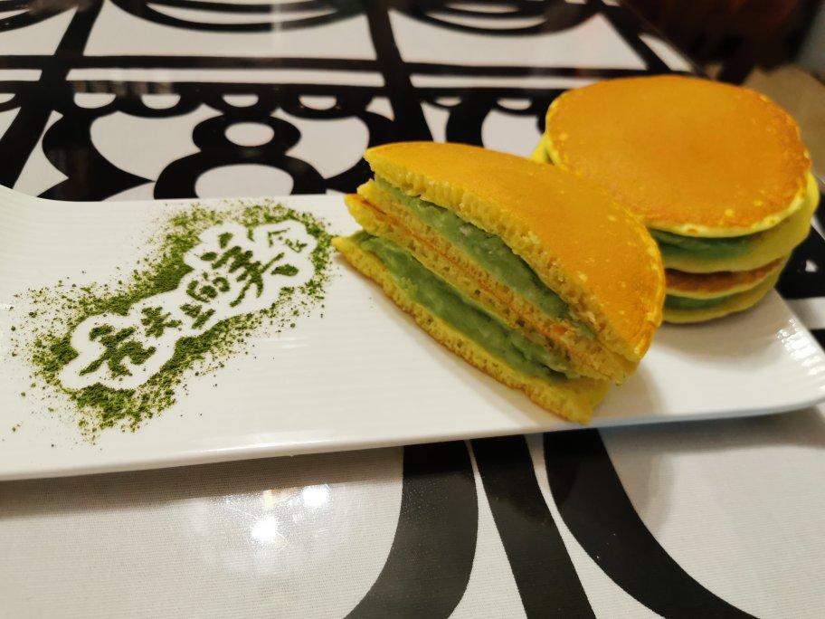抹茶蜜豆铜锣烧