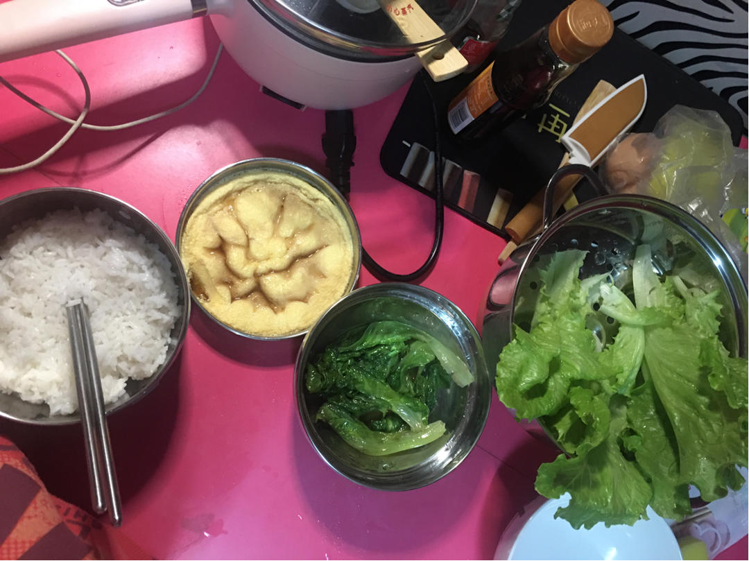 宿舍食堂/炒青菜