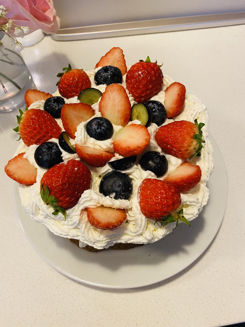 可可戚风蛋糕6寸