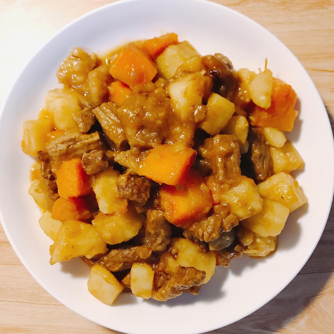 土豆炖牛肉