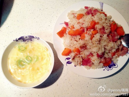什锦培根炒饭