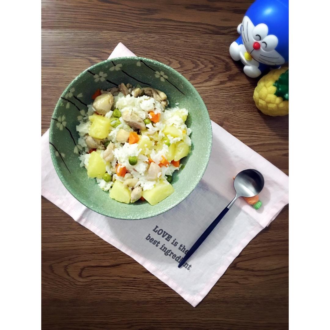 泰式菠萝鸡饭