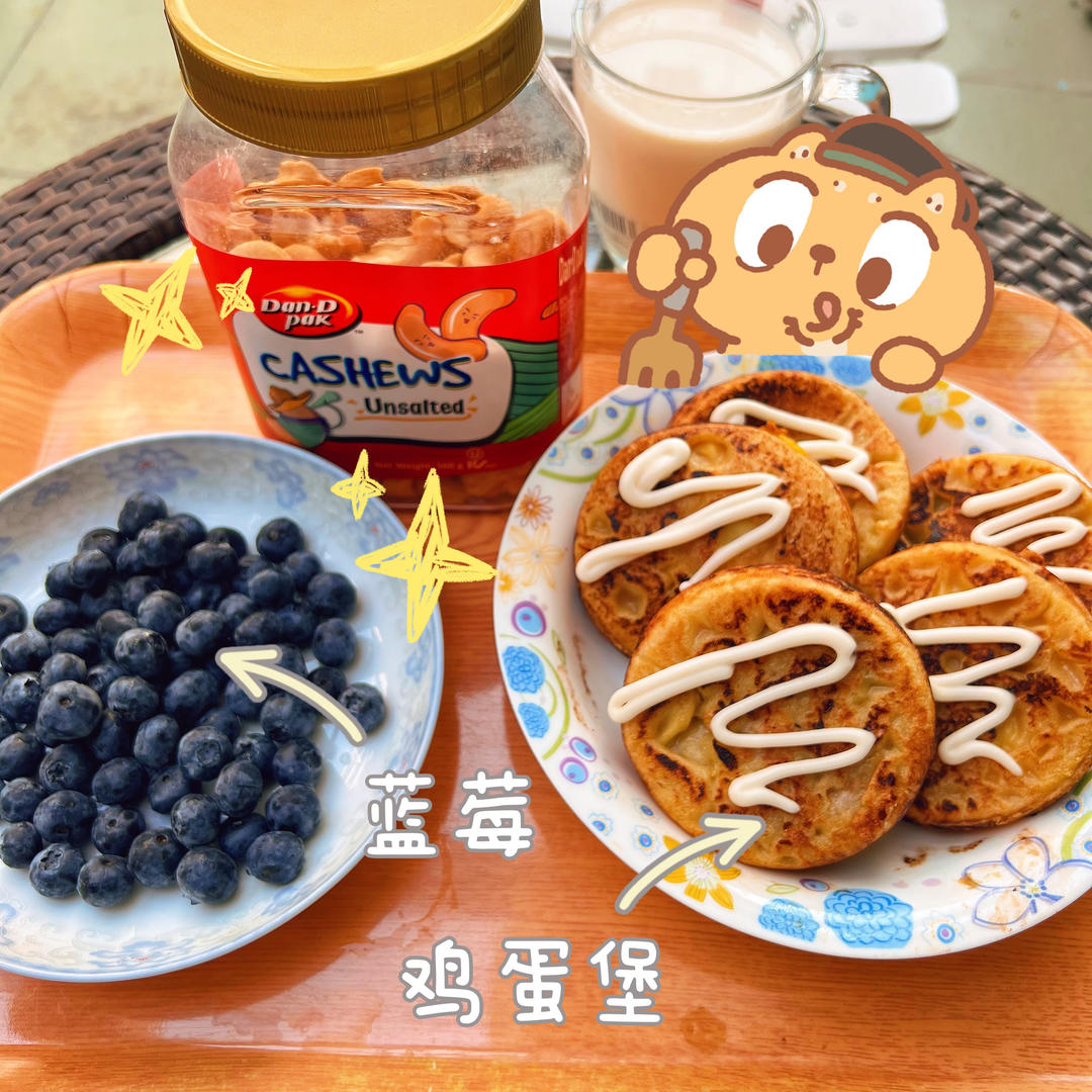 早餐之鸡蛋汉堡（面糊爽脆秘诀）