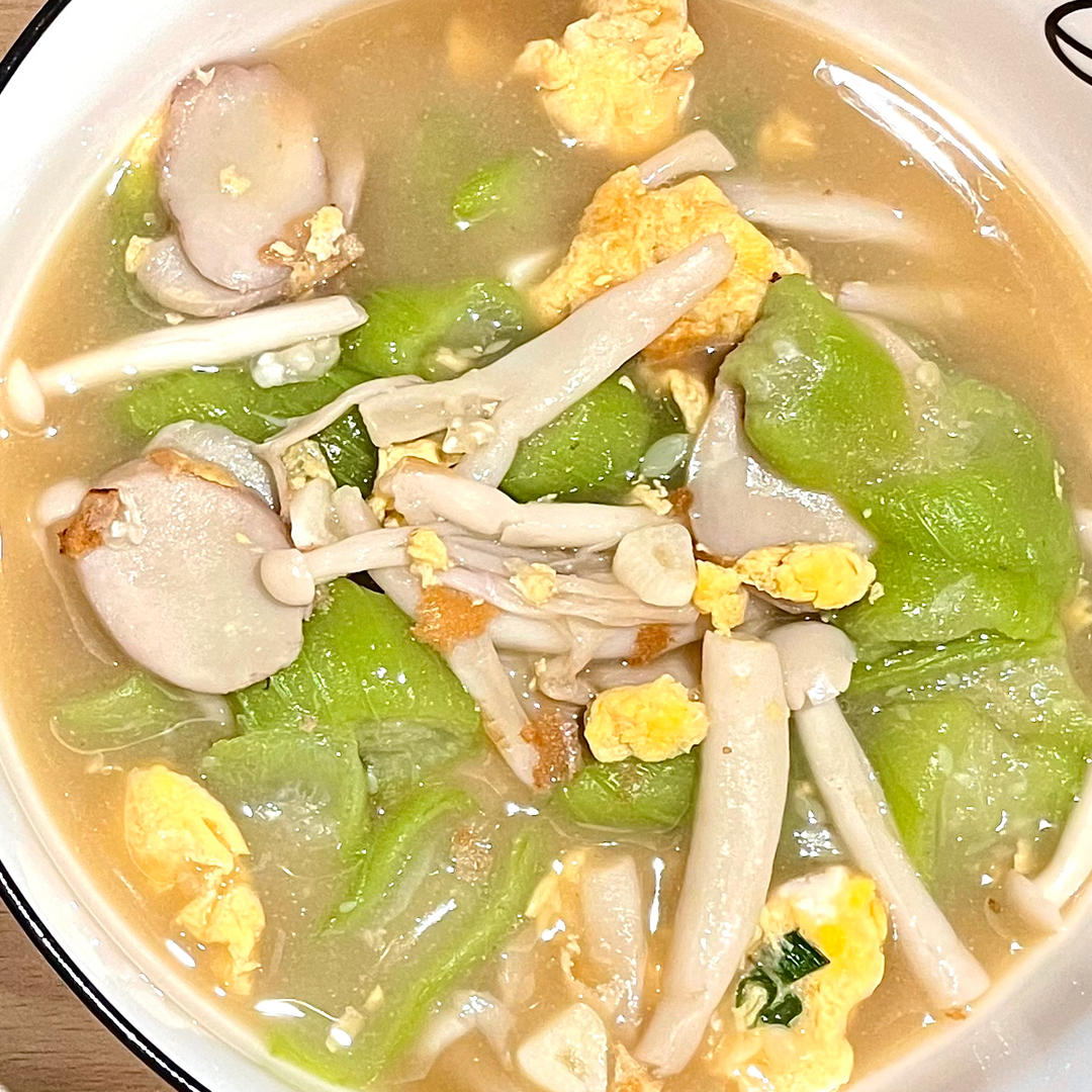 丝瓜炒(烩)蛋丨☺️鲜掉眉毛三部曲不看后悔