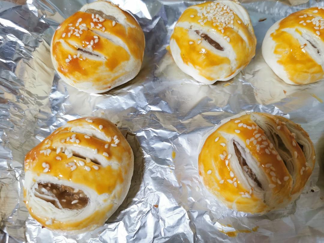 酥到掉渣的老婆饼 糯米馅（无需揉出膜）