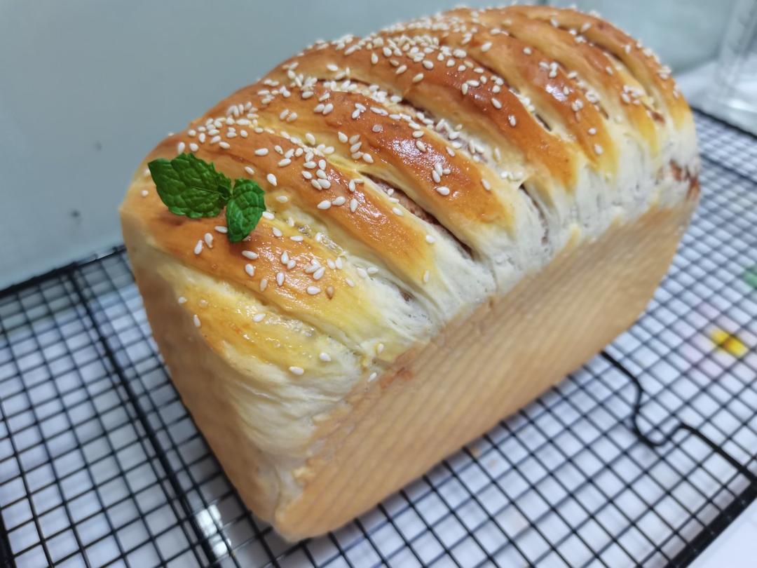 红豆沙吐司