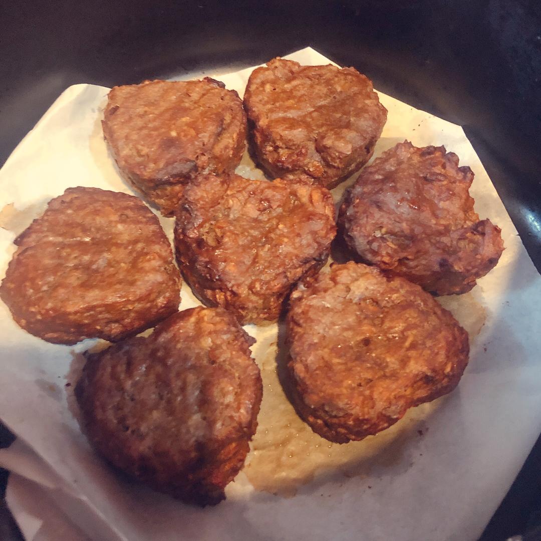 减肥期零食：红薯低卡可可燕麦饼（空气炸锅版）的做法