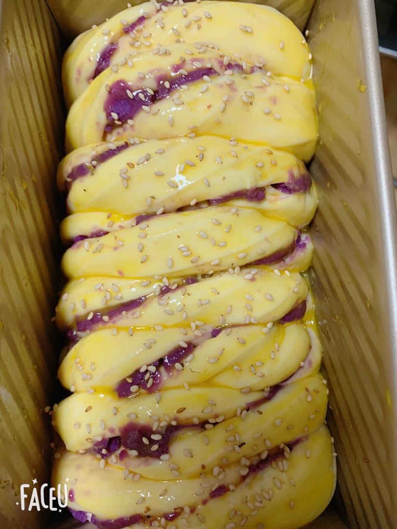 中种大理石纹紫薯吐司